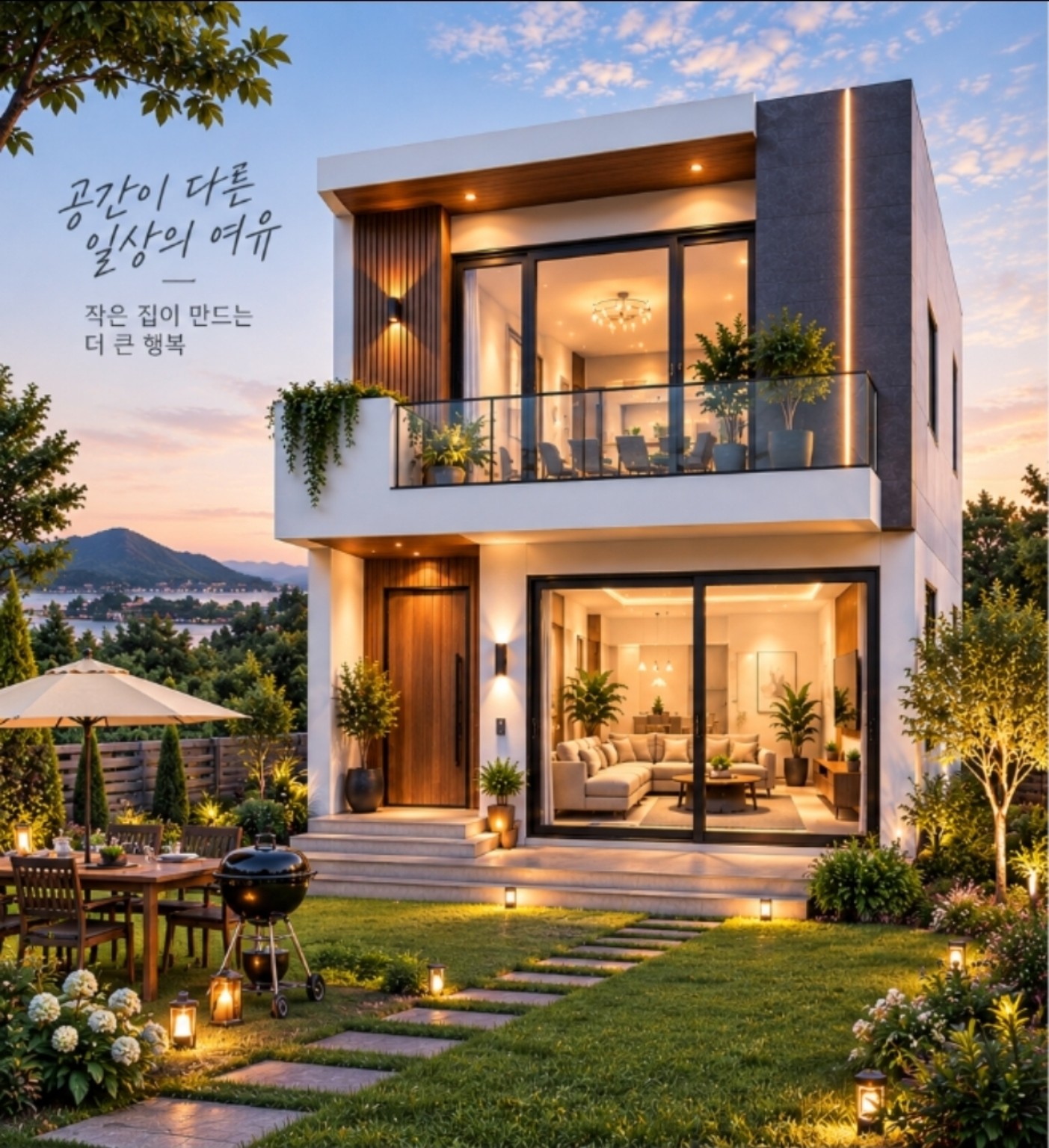 목조주택 27평형 대표 외관
